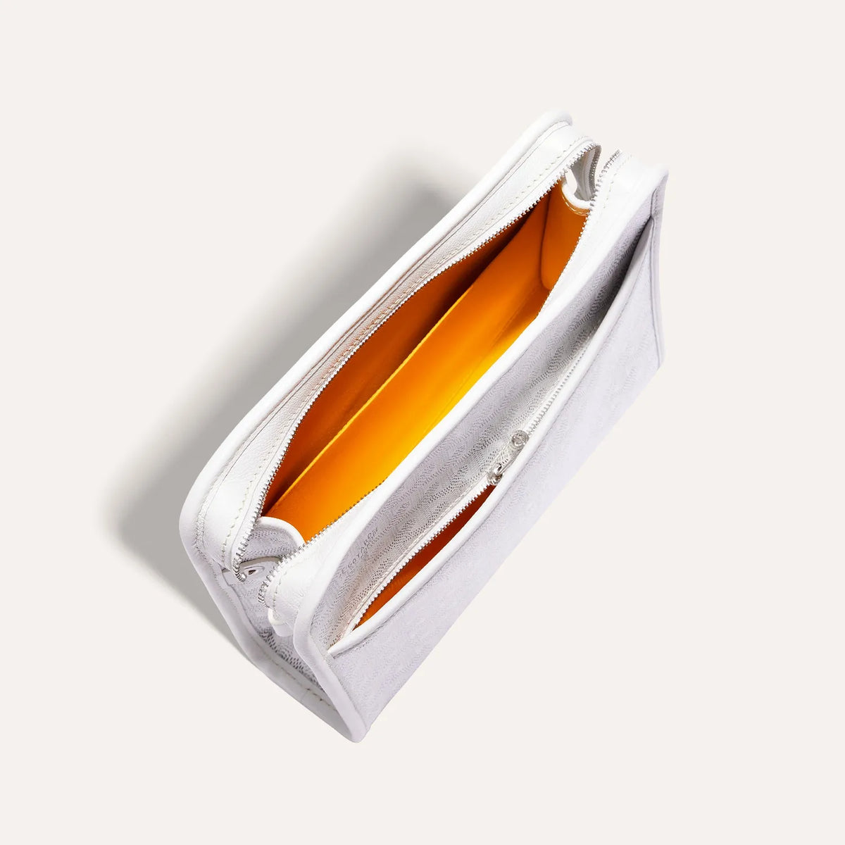 Goyard Jouvence MM Toiletry Bag in White