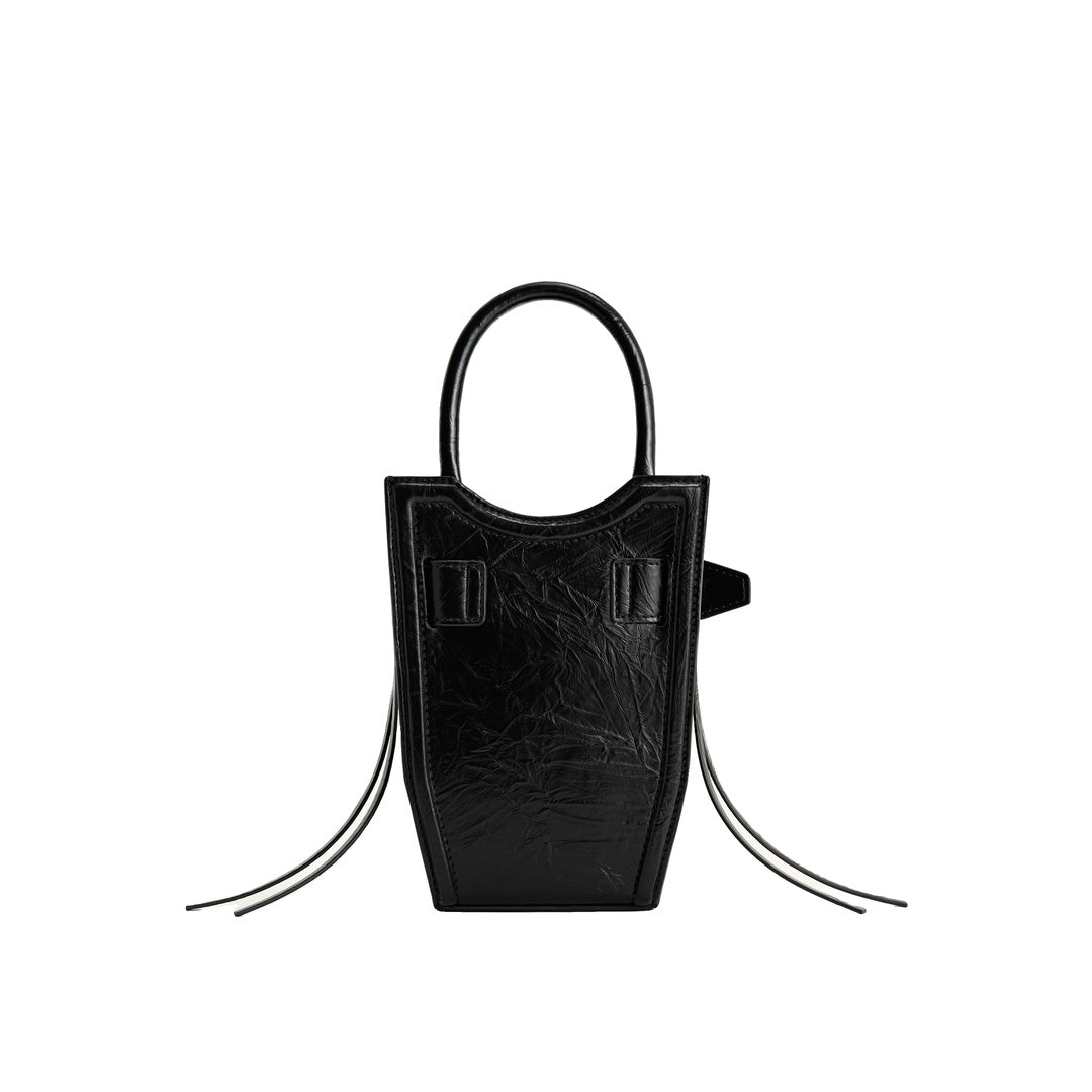 JW PEI FEI Crushed Straps Phone Bag - Black by JW PEI