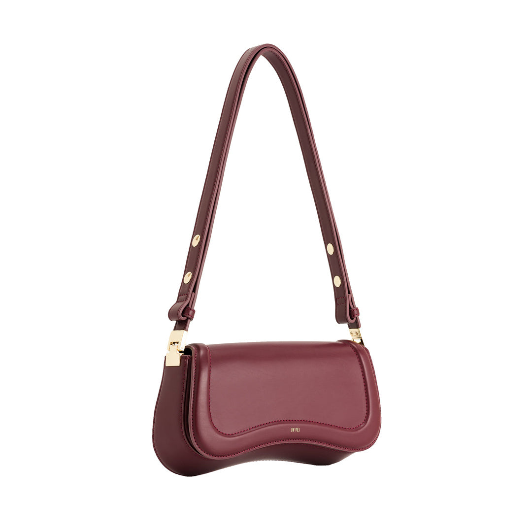 JW PEI Joy Shoulder Bag - Deep Claret by JW PEI