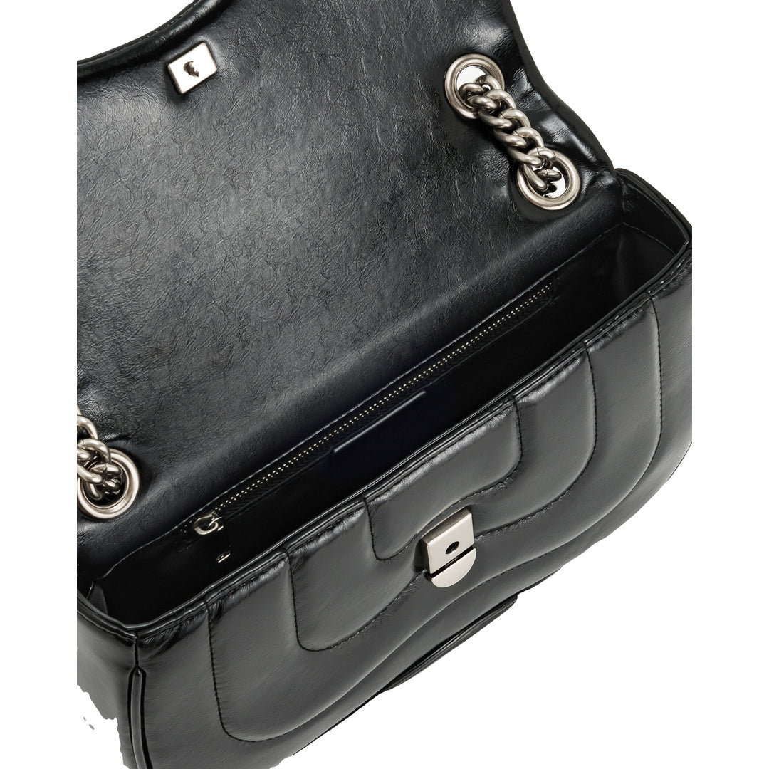 JW PEI Tina Quilted Chain Crossbody - Black by JW PEI