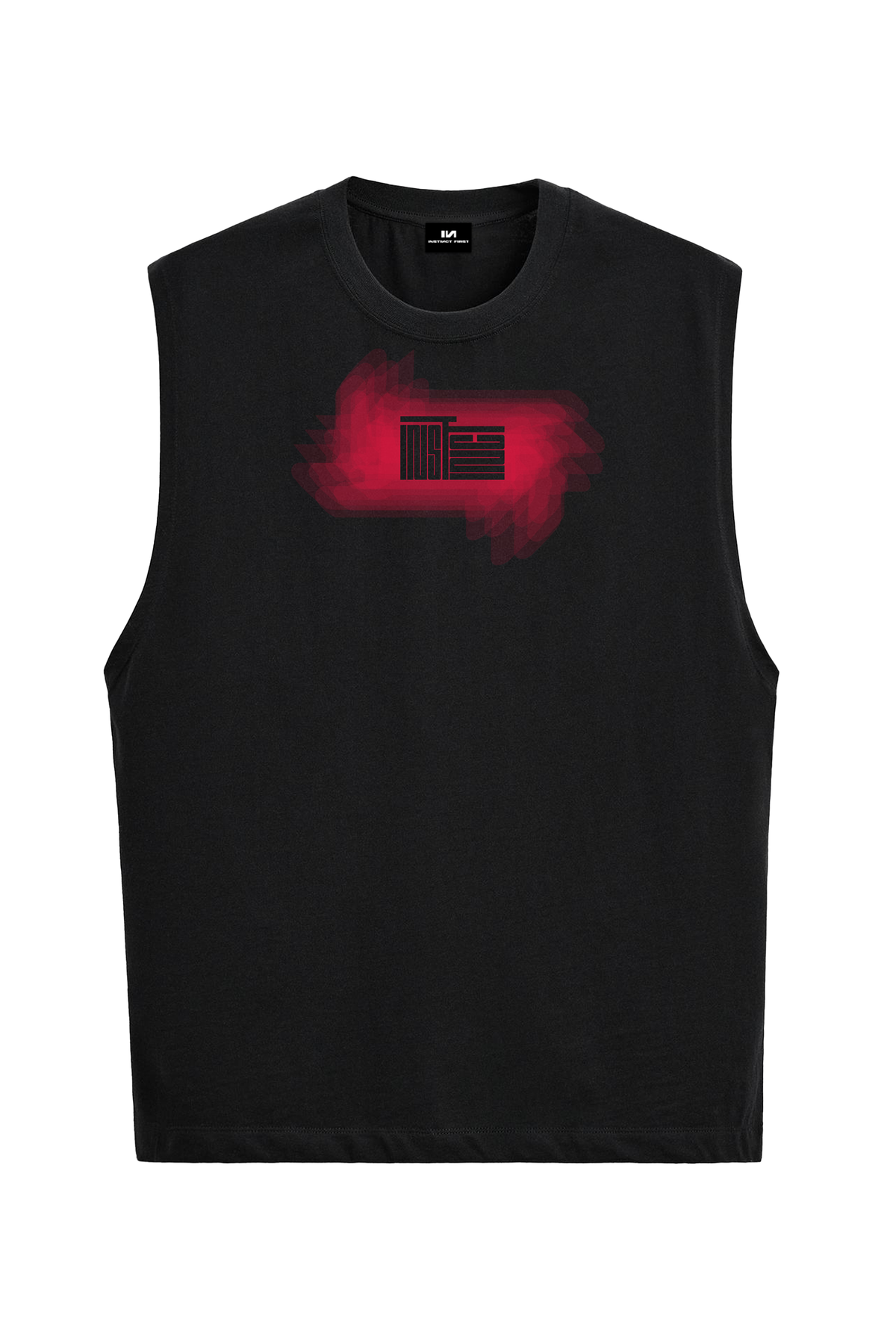 The Temple - Sleeveless T-Shirt ( Black) by Instinct First