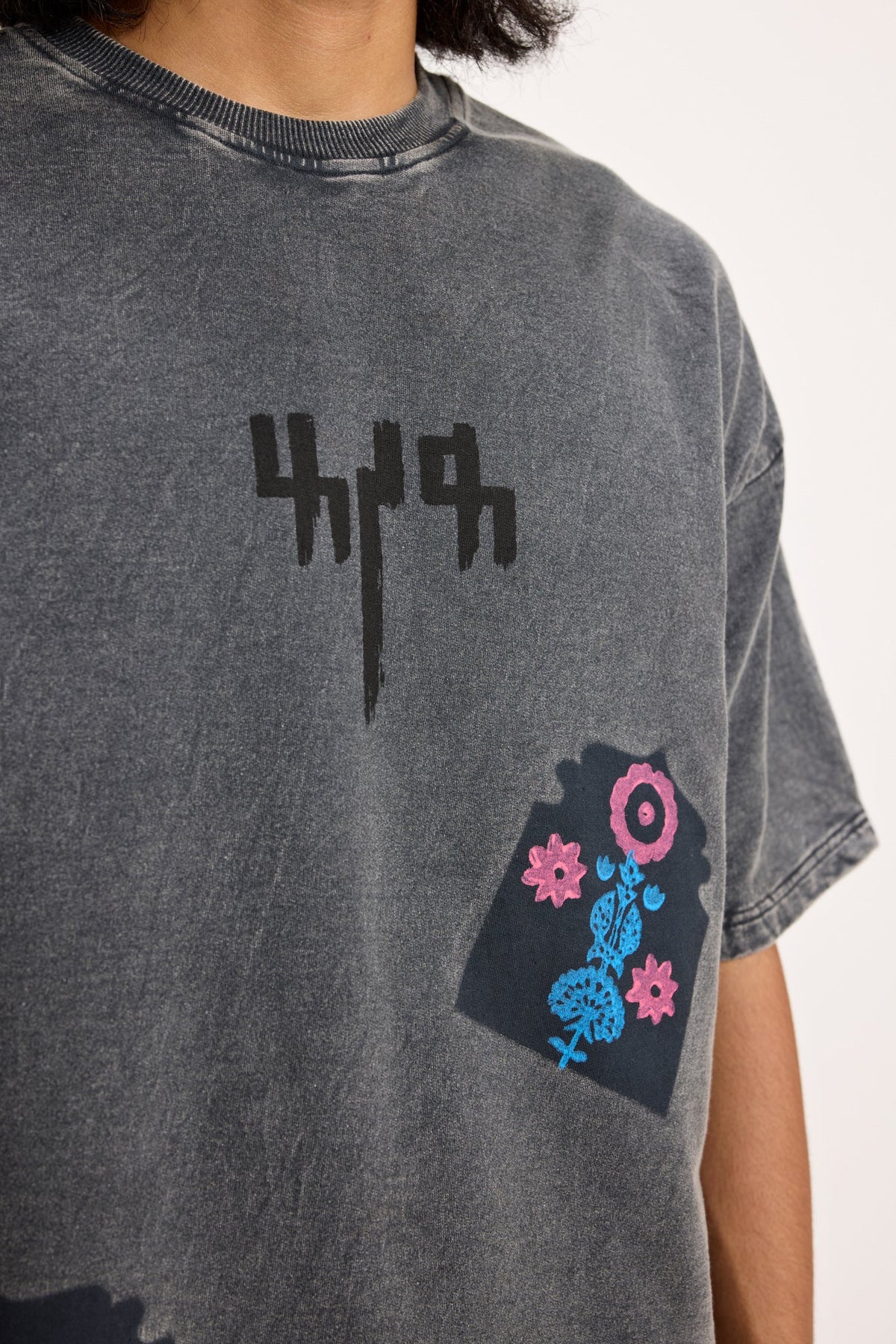 Jarokha Block Print - Tshirt by FARAK