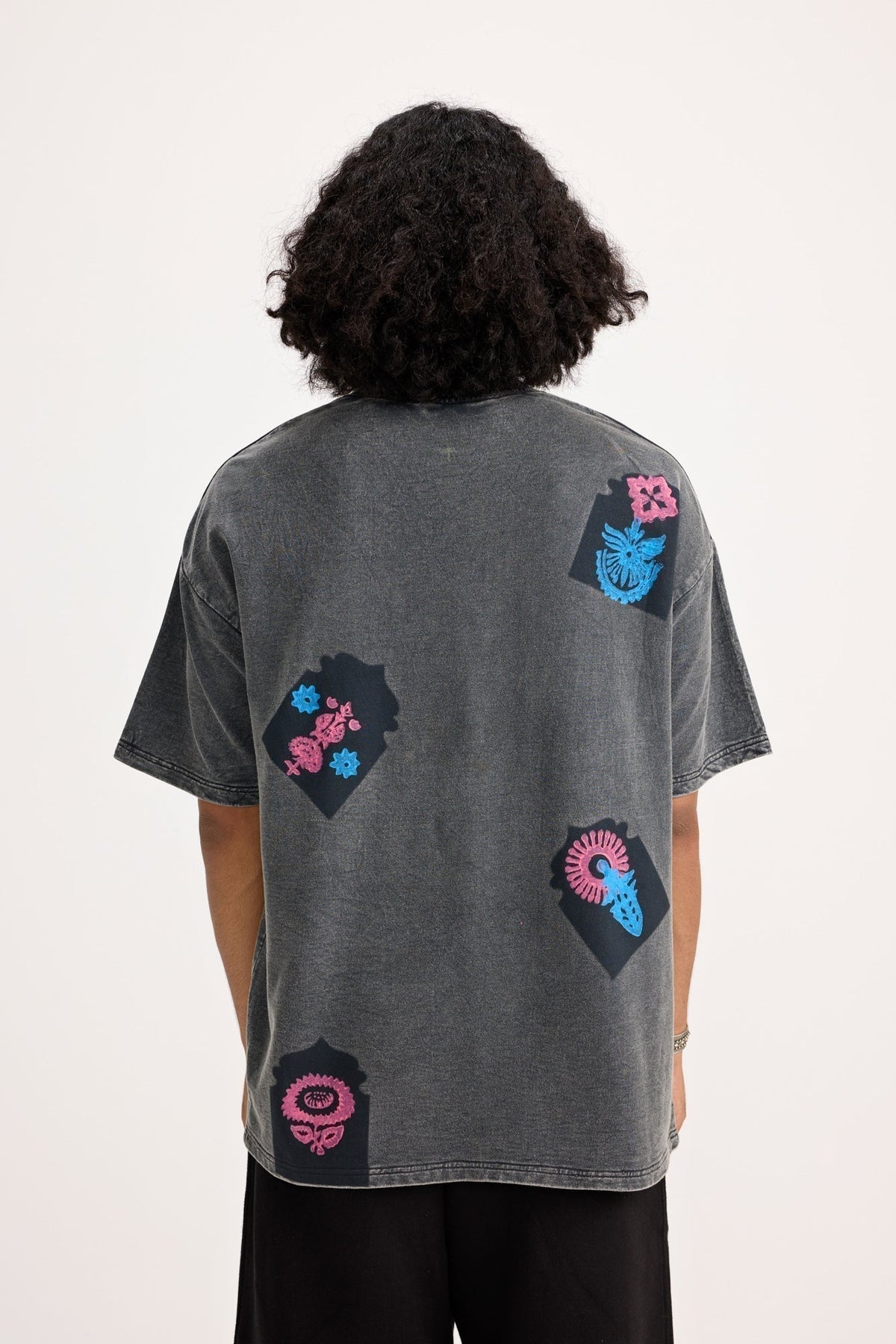 Jarokha Block Print - Tshirt by FARAK