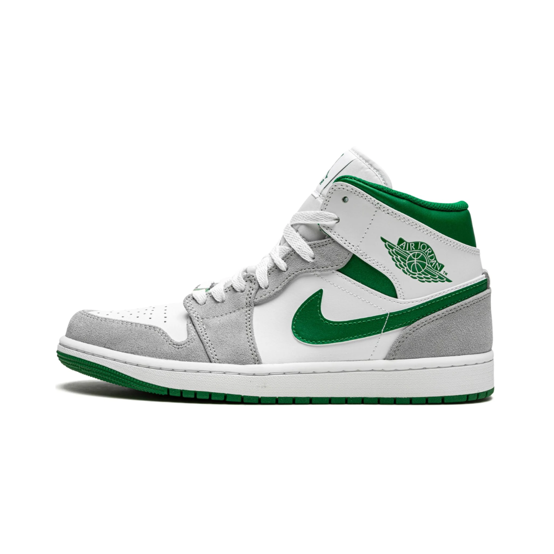 Jordan 1 Mid SE Grey Green by Nike Air Jordan