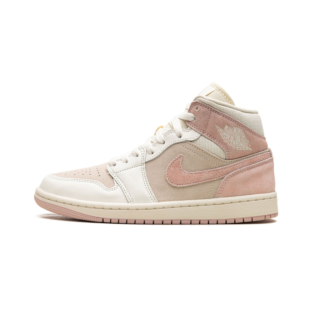 Jordan 1 Mid SE Seersucker (W) by Nike Air Jordan