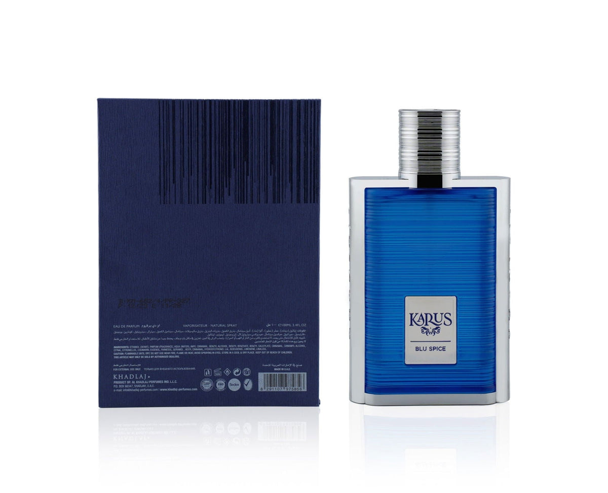 Khadlaj Karus Blu Spice Eau de Parfum 100ML Khadlaj perfume