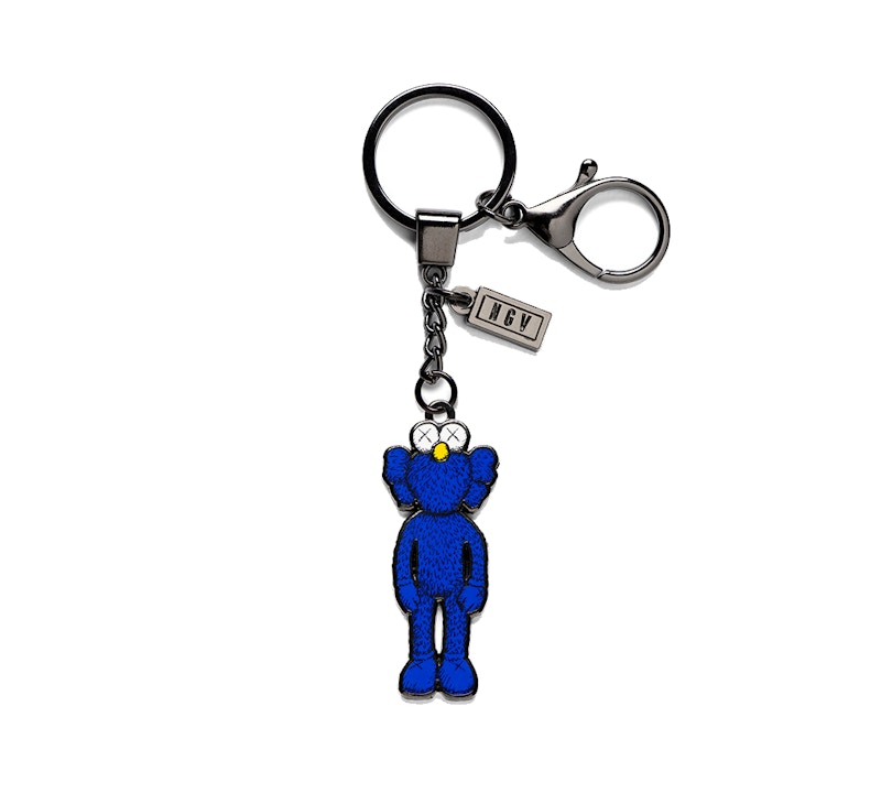 KAWS BFF Keychain Blue by KAWS