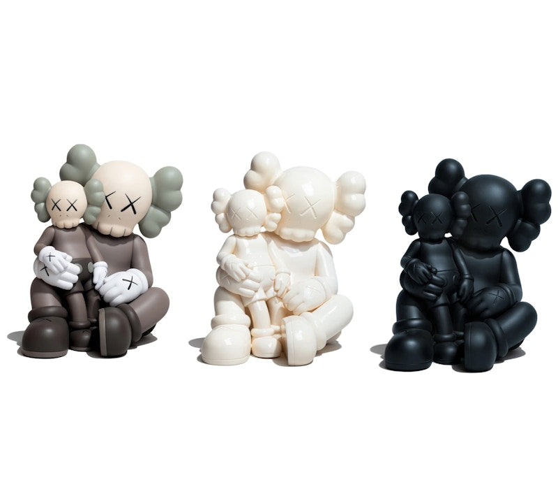 KAWS Holiday Changbai Mountain Vinyl Figure Set Brown/Snowy White/Black by KAWS