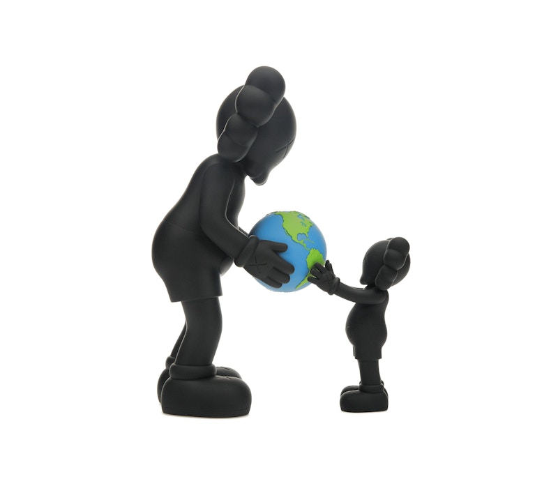 KAWS THE PROMISE Vinyl Figure Black by KAWS