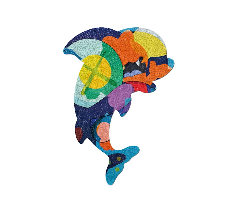 KAWS Tokyo First Piranhas When You're Sleeping Jigsaw Puzzle (1,000 Pieces) by KAWS