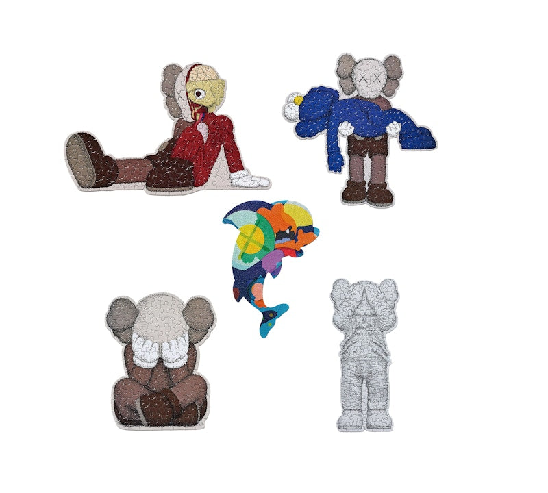 KAWS Tokyo First Jigsaw Puzzle Set (100 - 1,000 Pieces Each) by KAWS