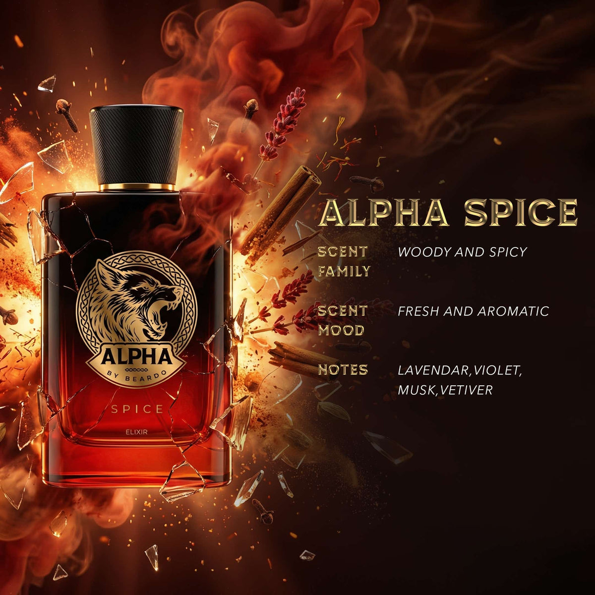 Beardo Alpha Spice Elixir (100 ml)