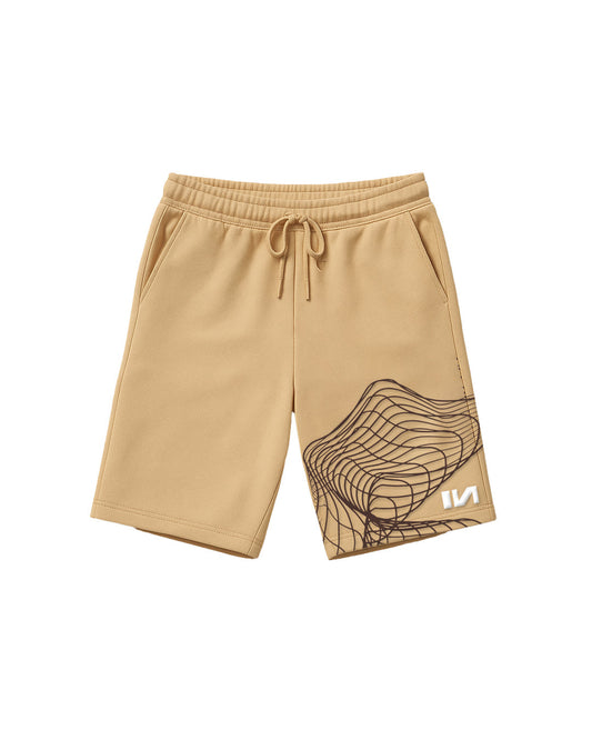 Oversized shorts (Iced Coffee) by Instinct First