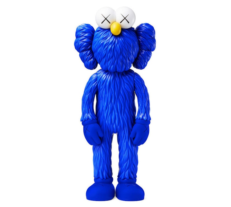 KAWS BFF Open Edition Vinyl Figure Blue by KAWS