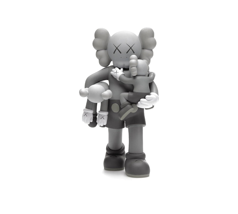 KAWS Clean Slate Vinyl Figure Grey by KAWS