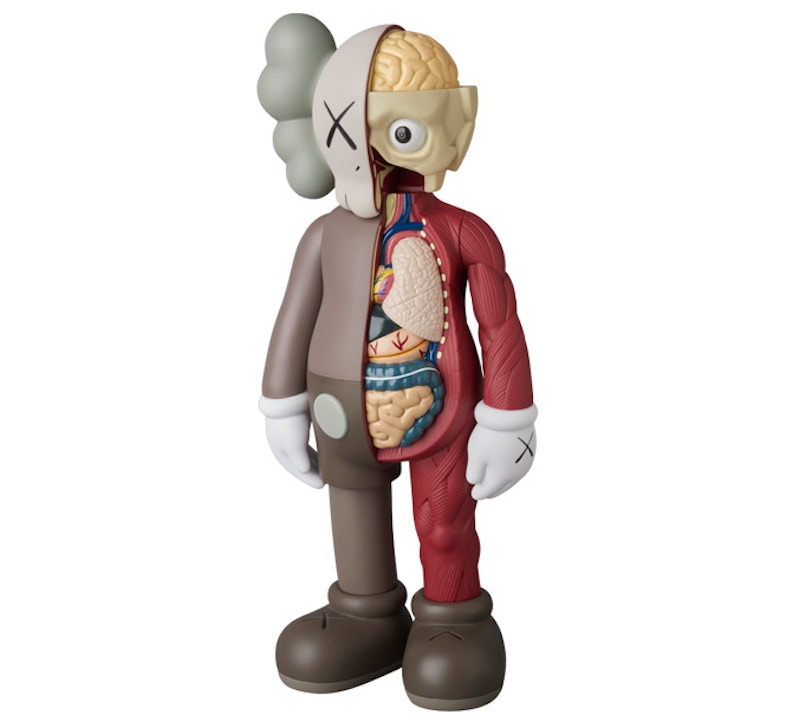 KAWS Companion Flayed Open Edition Vinyl Figure Brown by KAWS