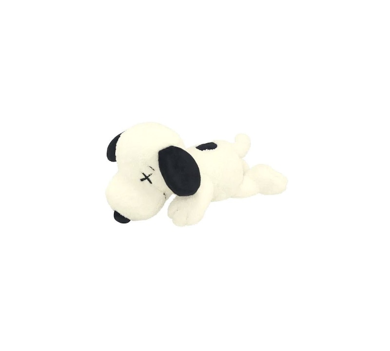 KAWS x Uniqlo x Peanuts Snoopy Plush (Small) White by KAWS