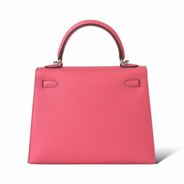 Hermes Kelly 25 – Rose Azalee Epsom Leather with Palladium Hardware