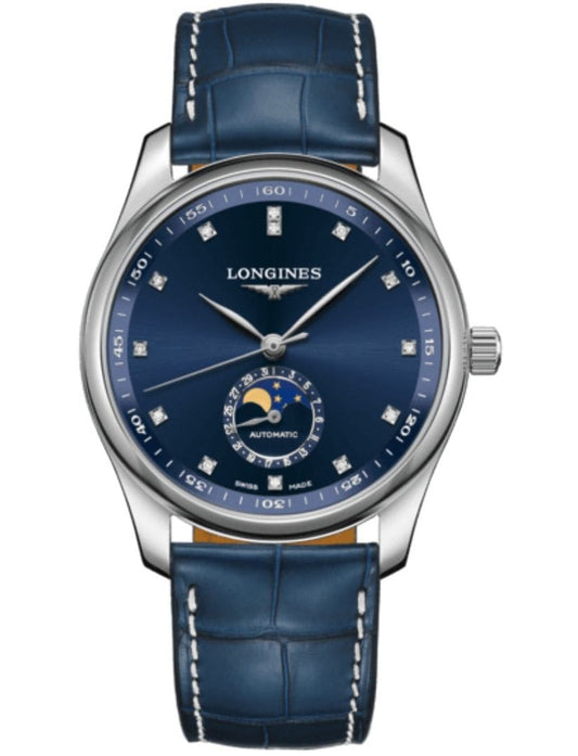 Men’s Longines Master Collection L2.909.4.97.0 Automatic Moonphase Watch