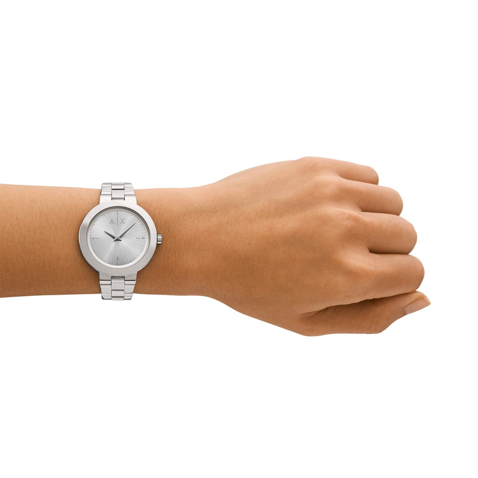 Armani Exchange AX5170I Women's analog watch with silver dial