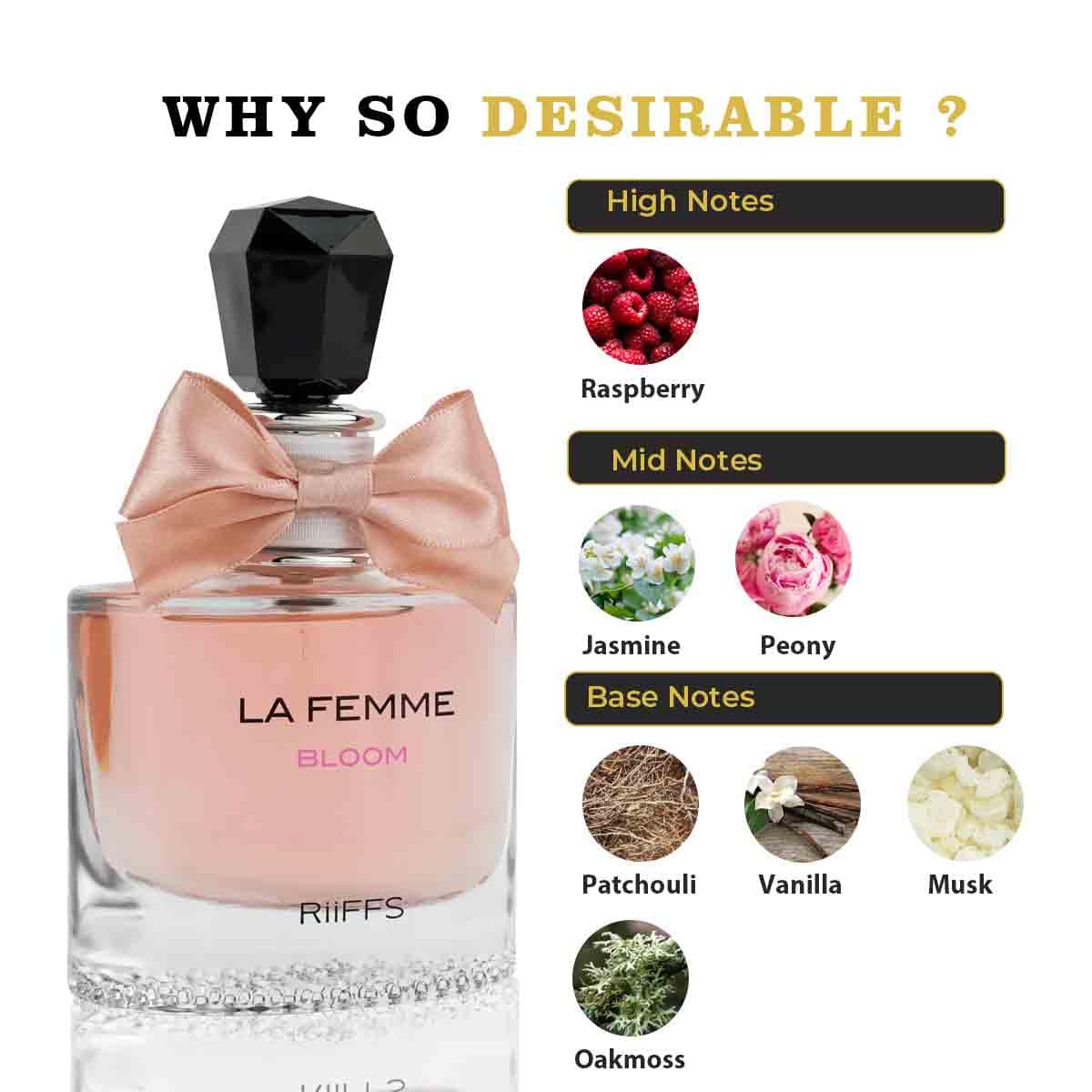 RiiFFS LA FEMME BLOOM 100 ML perfume official product image 6