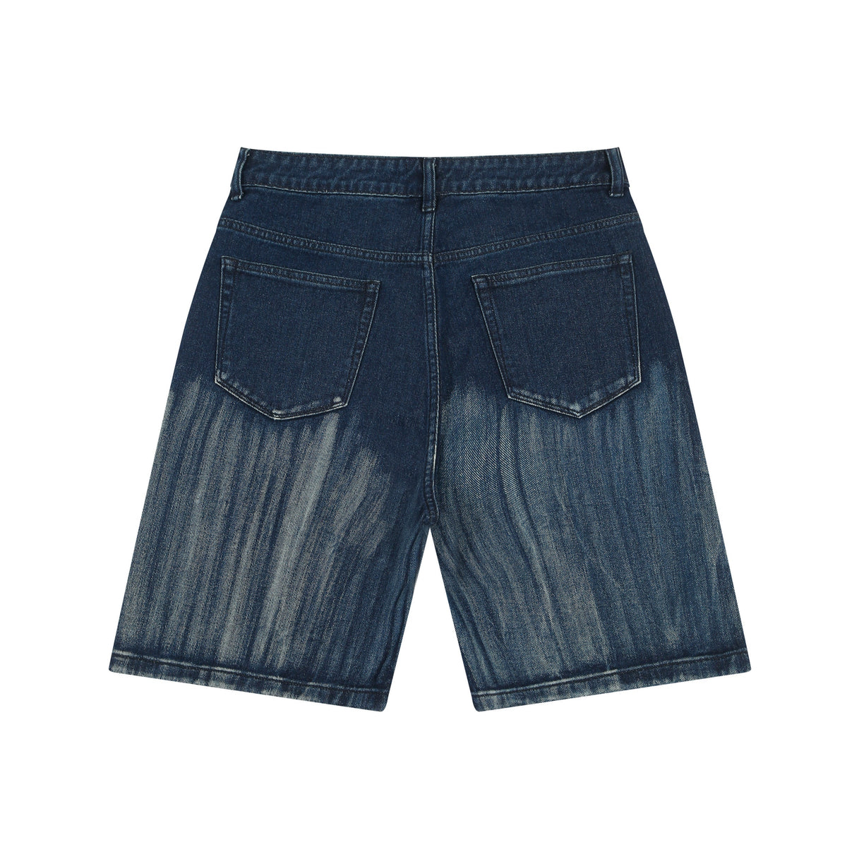 Washed Jorts Dark Blue by Peace In Chaos