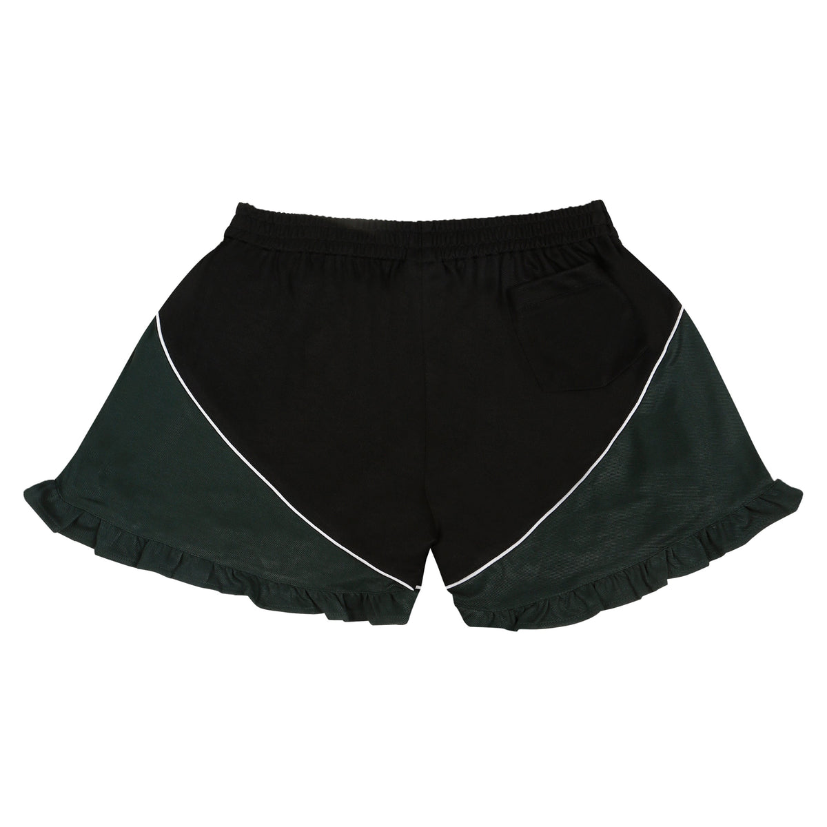 STRUCT SPORTS RUFFLE SHORTS by STRUCT
