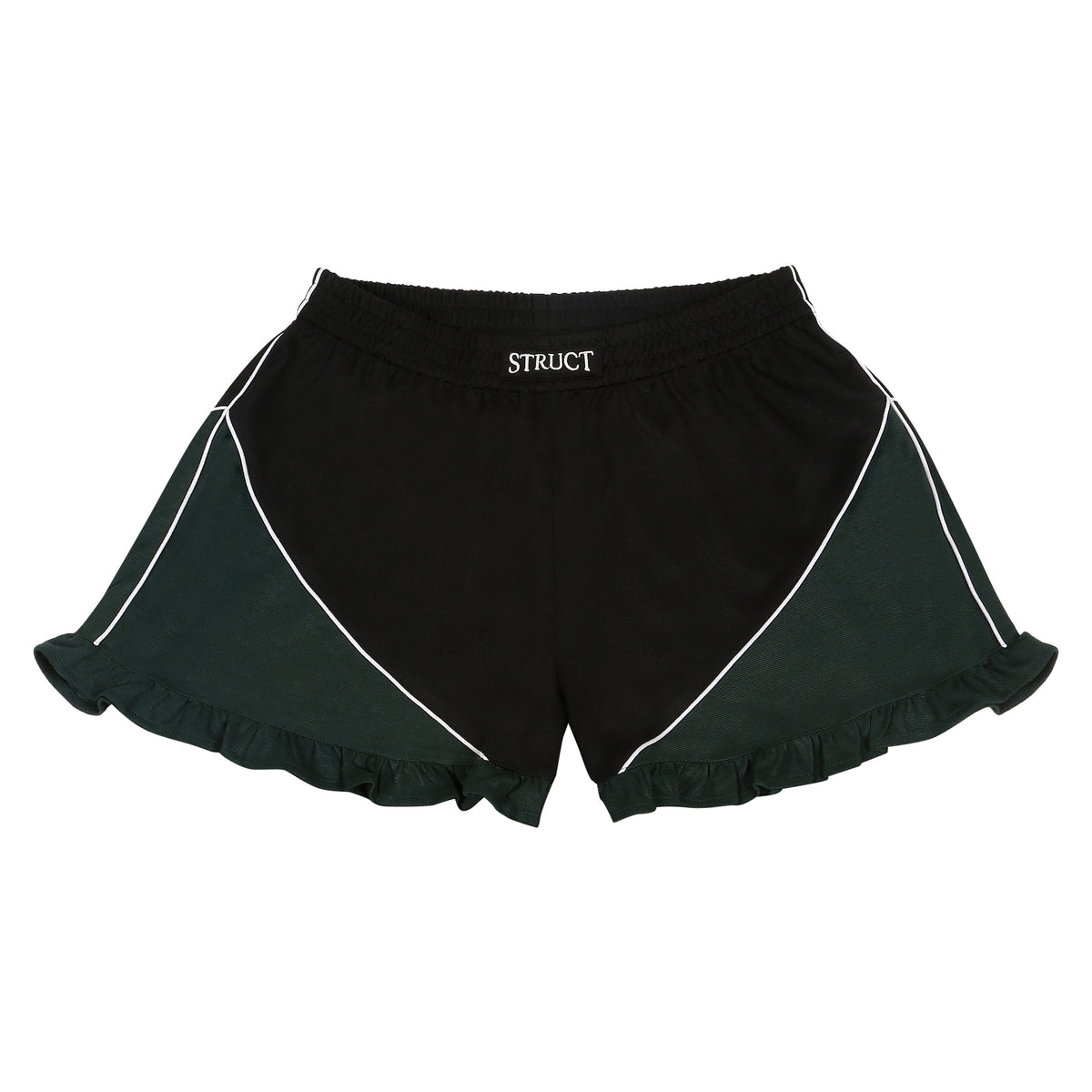 STRUCT SPORTS RUFFLE SHORTS by STRUCT