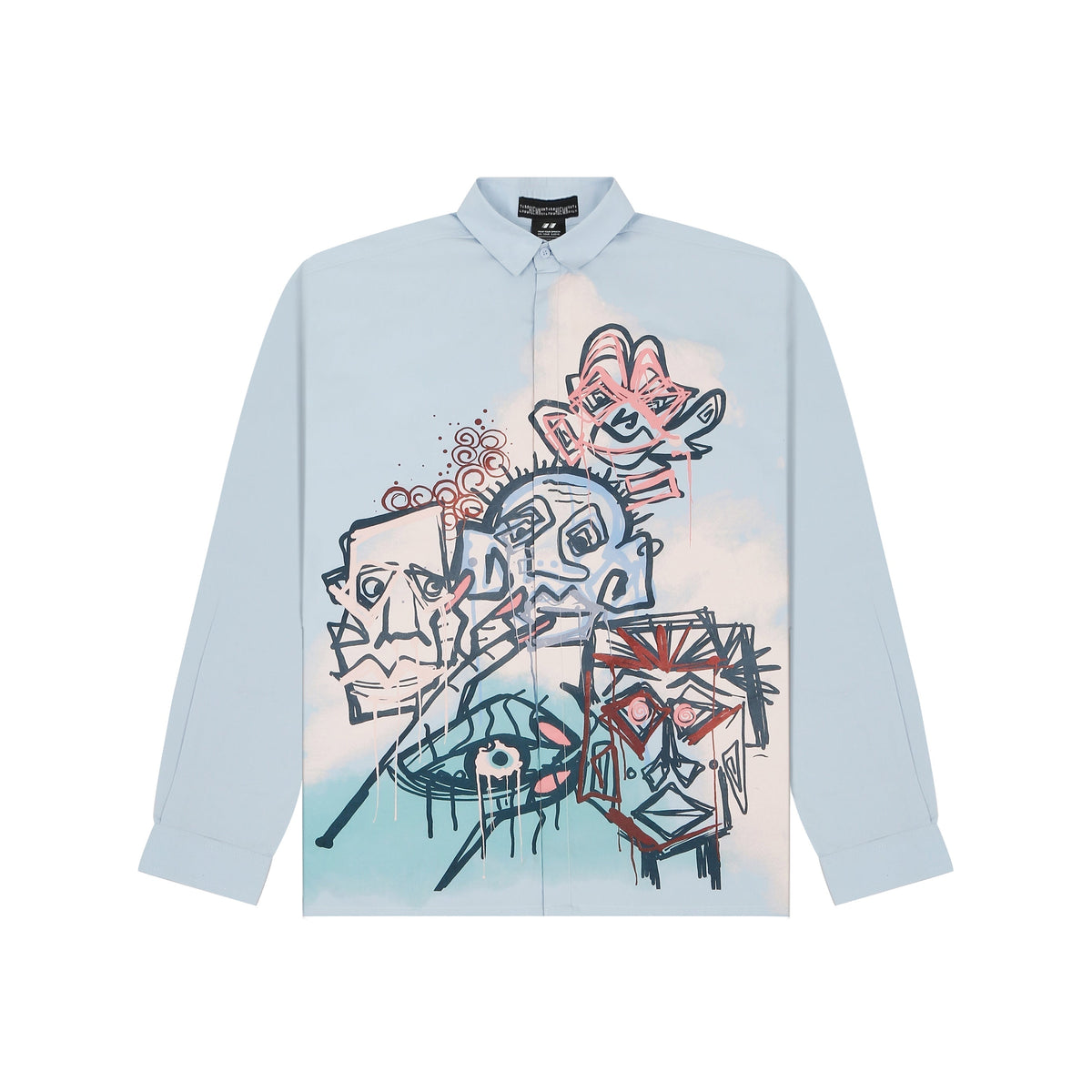 Diversity 2.1 Shirt (Powder Blue) by HUEMN