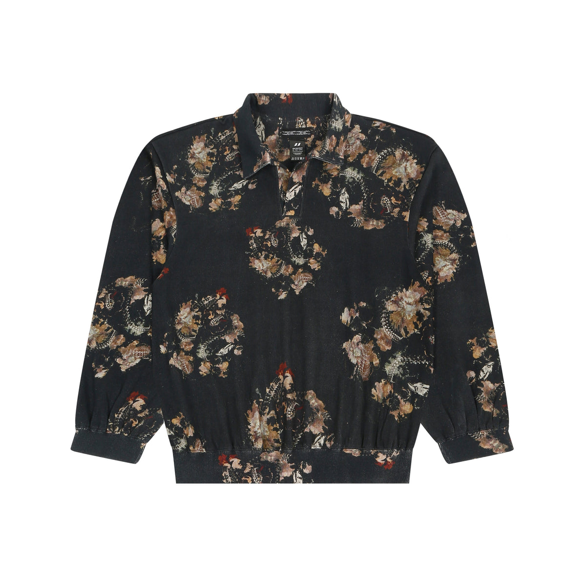 Foliage in the fall sweatshirt - Black by HUEMN