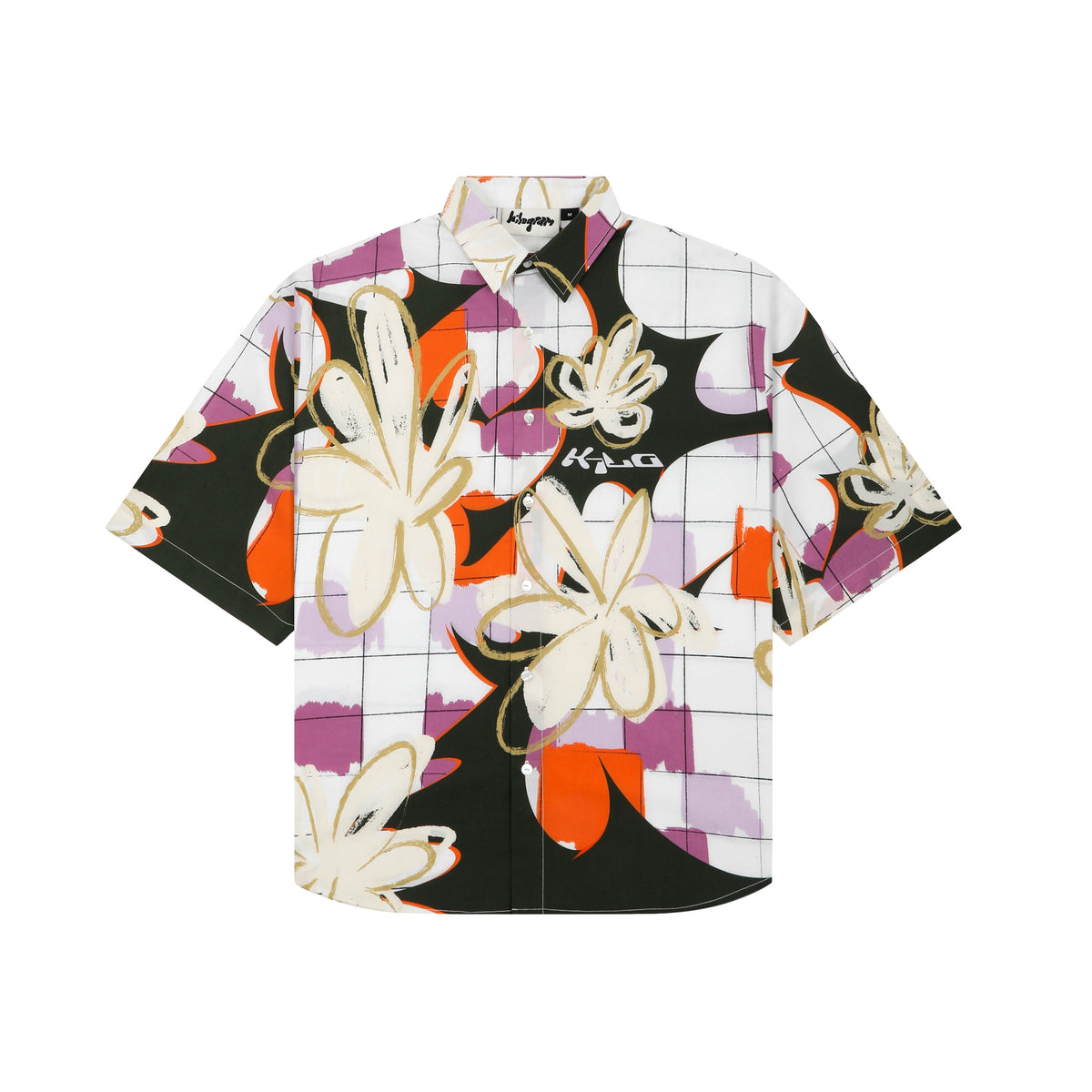 NOVA GRID SHIRT DRESS by Kilogram