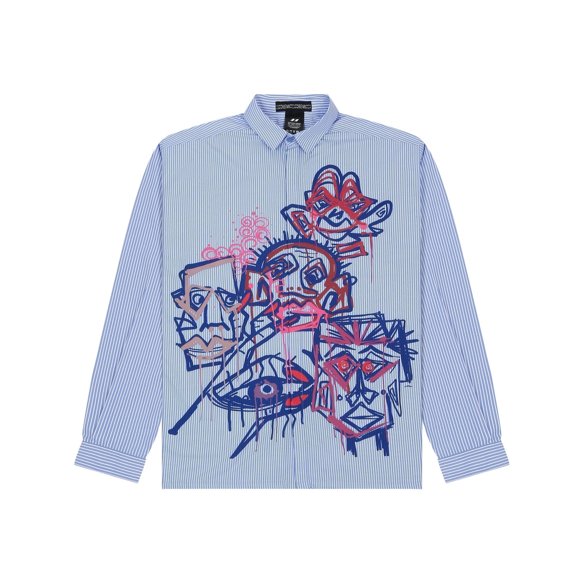 Diversity 2.1 Shirt (Pinstriped) by HUEMN