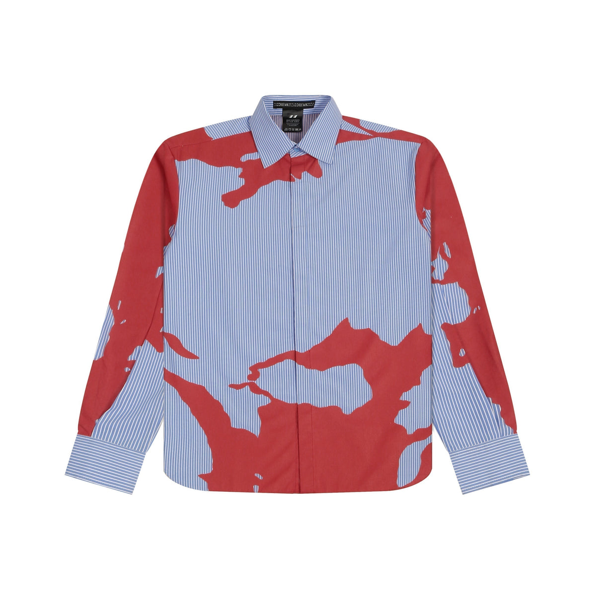 HUEMN flesh shirt - Pinstriped by HUEMN