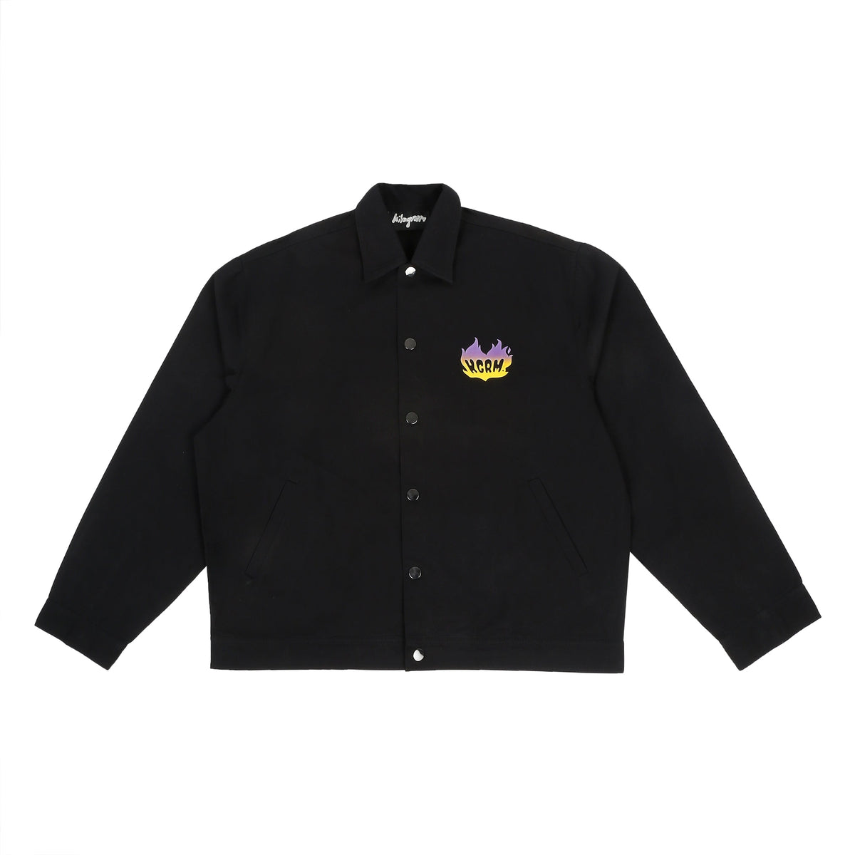'Your Gram Sucks' Cotton Twill Shacket by Kilogram