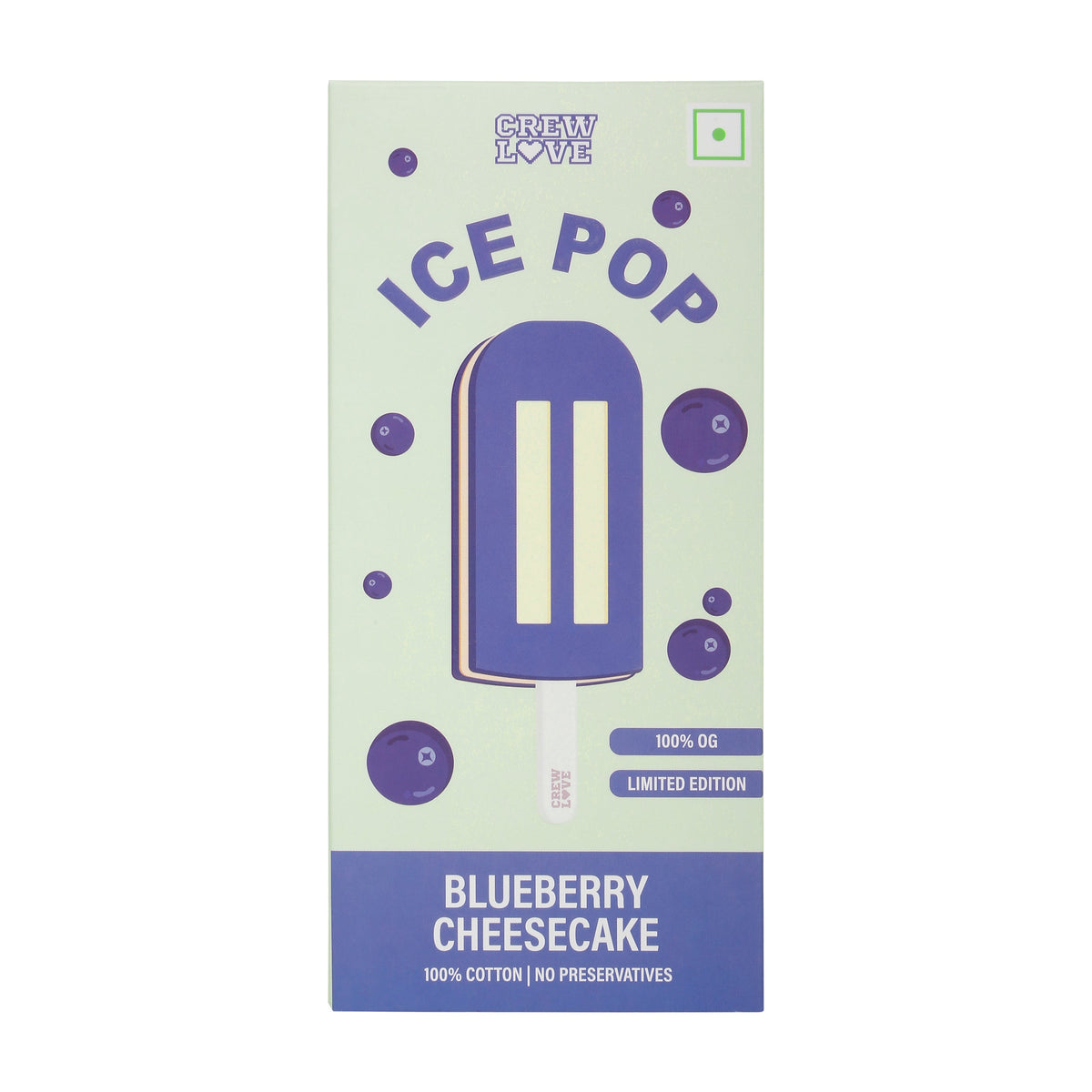 Blueberry Cheesecake Socks- CDC Ice Pops by CDC CLOTHING