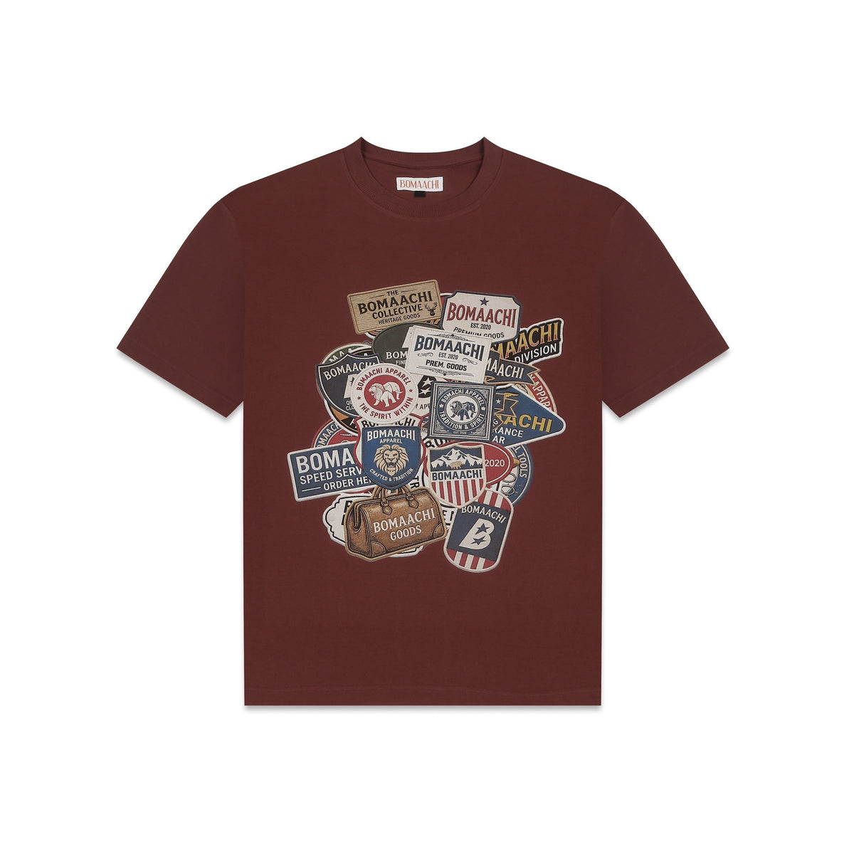 No Badges t-shirt by BOMAACHI