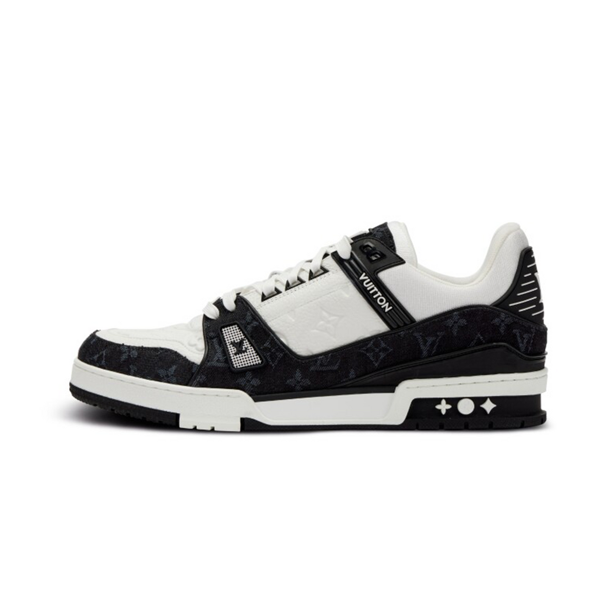 Louis Vuitton LV Trainer White Black White by Louis Vuitton