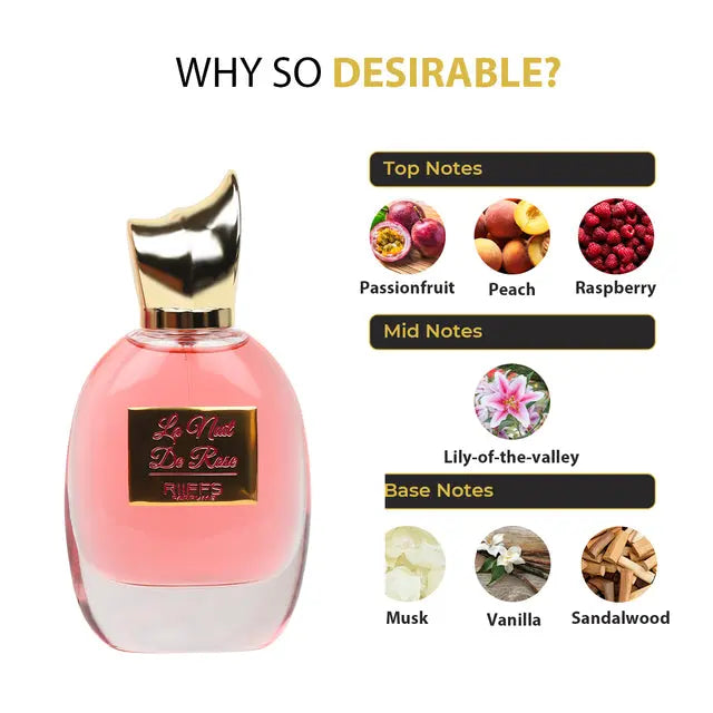 RiiFFS LA NUIT DE ROSE 100 ML perfume official product image 4