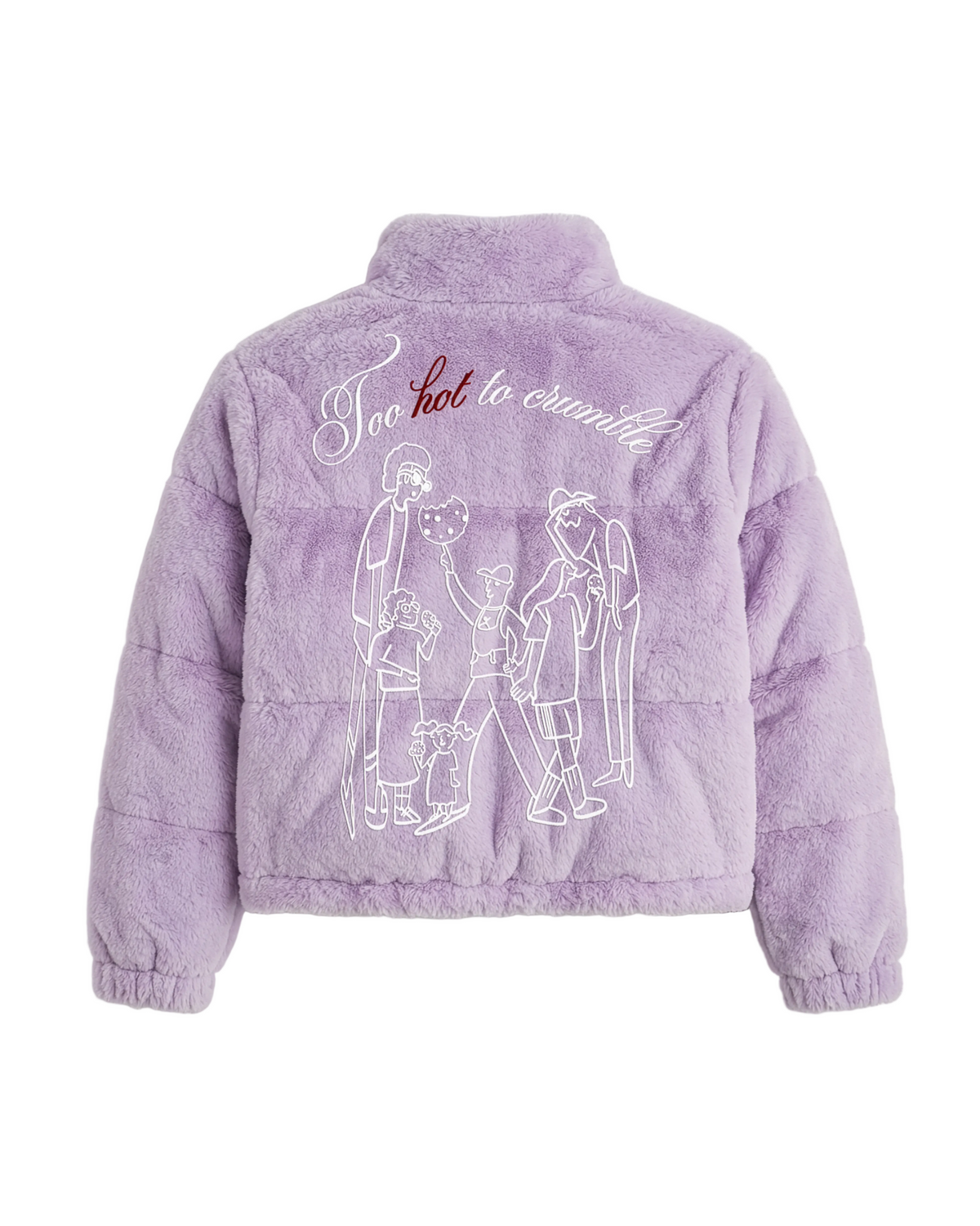 Cushion Cookie Puff Jacket | Lavender by esthreall