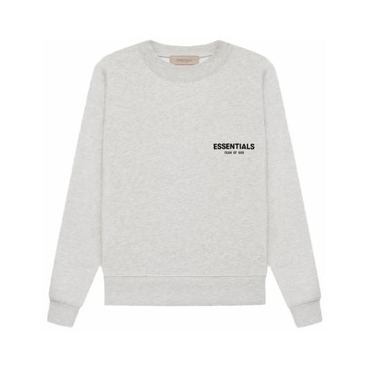 FEAR OF GOD ESSENTIALS CREWNECK (SS22) LIGHT OATMEAL