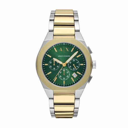 Armani Exchange Two Tone Watch AX4184 (AX4184I)