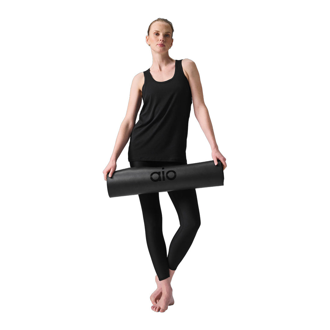 alo Everyday Modal Rib Tank - Black by Alo Yoga