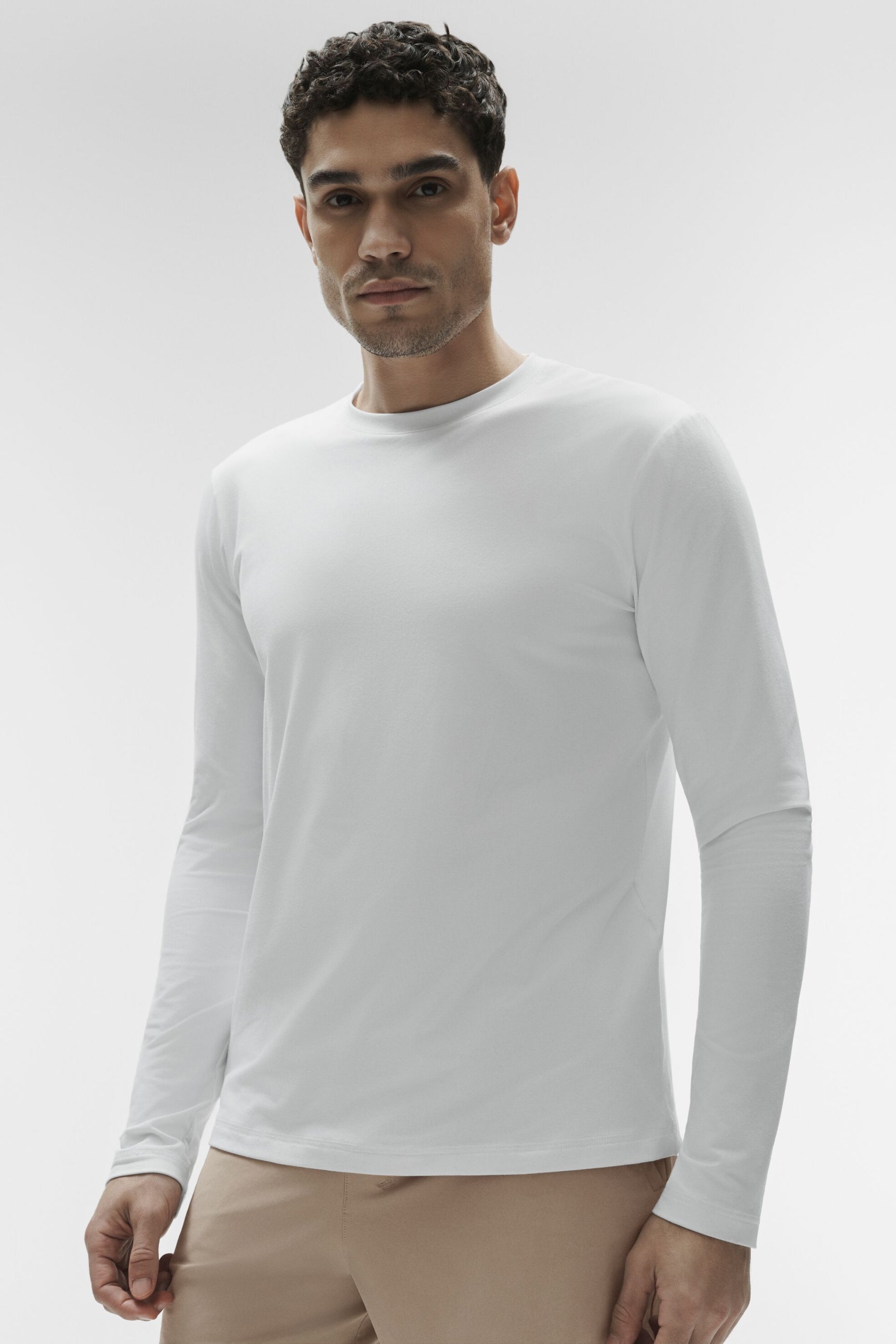 Conquer Reform Crewneck Long Sleeve - White (M3181R)
