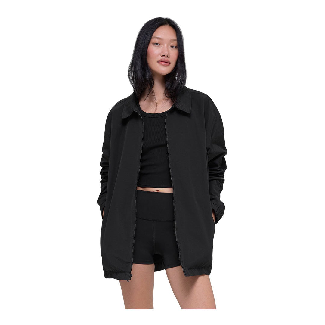 alo Torrent Overshirt - Black by Alo Yoga