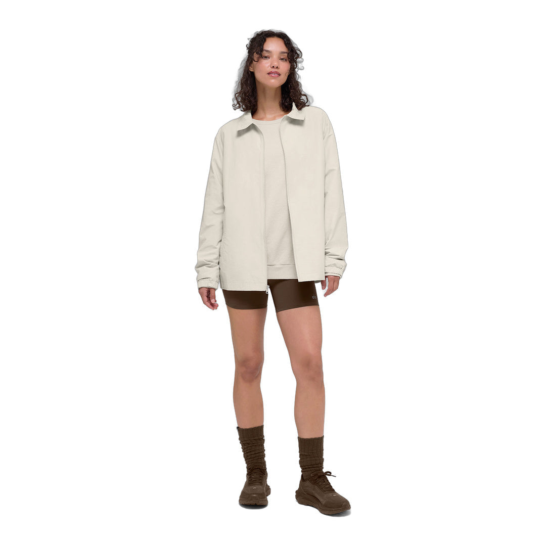 alo Torrent Overshirt - Bone by Alo Yoga
