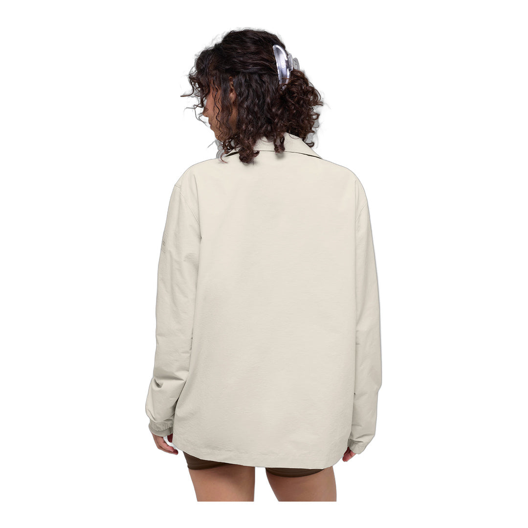 alo Torrent Overshirt - Bone by Alo Yoga