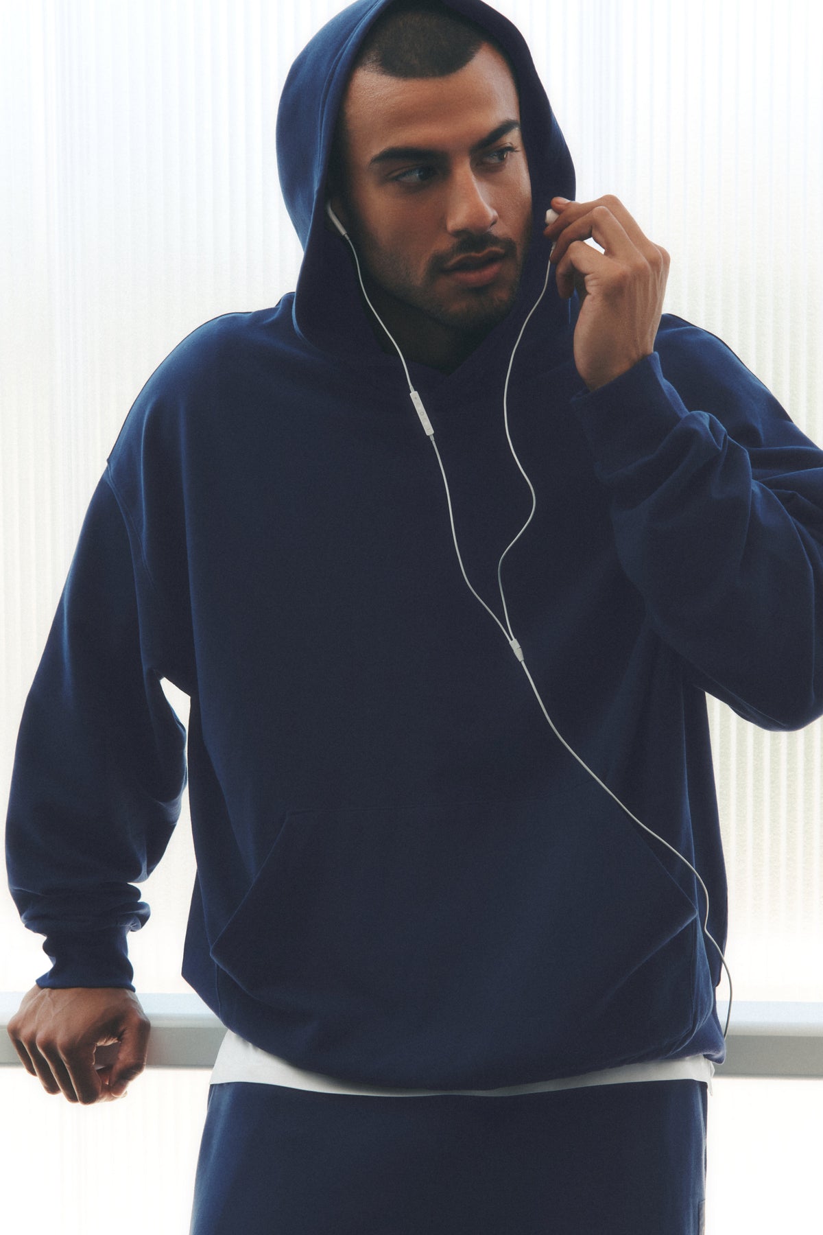 Alo Yoga Double Take Hoodie in Navy