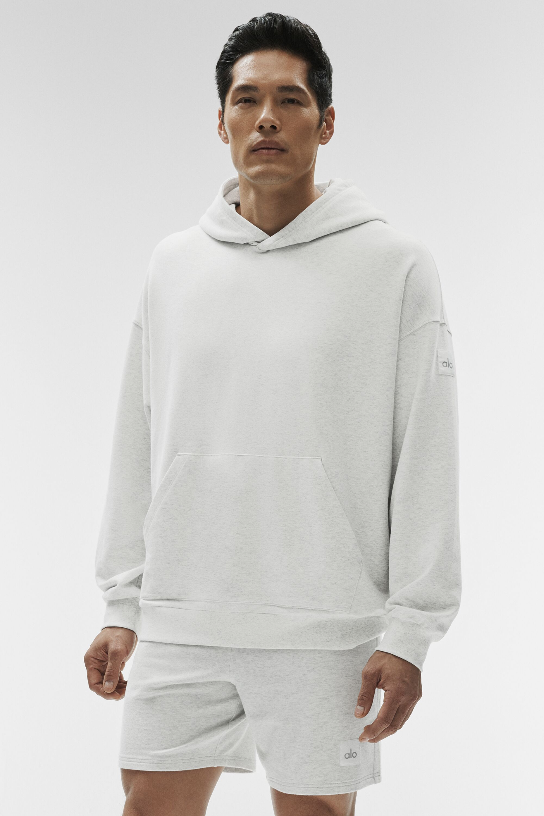 Double Take Hoodie - White Heather (M3245R)