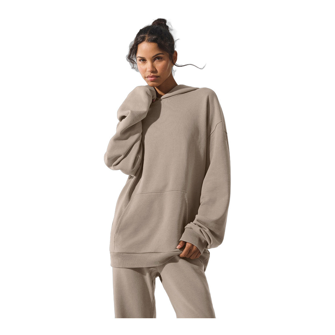 alo Chill Vintage Wash Hoodie - Gravel Wash by Alo Yoga