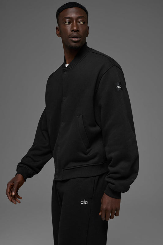 Renown Varsity Jacket - Black (M4144R)